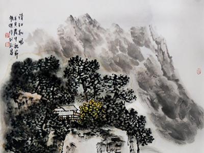 筆勢墨韻 畫蘊時風——山水畫家王振杰作品入選“喜迎二十大·禮贊新時代”成功美術館全國名家書畫展