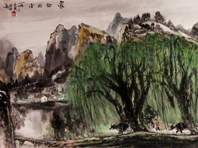 情寄鄉野 韻貯筆端——邵陽美協主席李月秋作品入“喜迎二十大·禮贊新時代”成功美術館全國名家書畫展