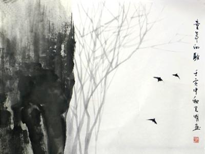 形神畢肖 圖蘊詩情——鄭州美協副主席沈克明作品入“喜迎二十大·禮贊新時代”成功美術館全國名家書畫展