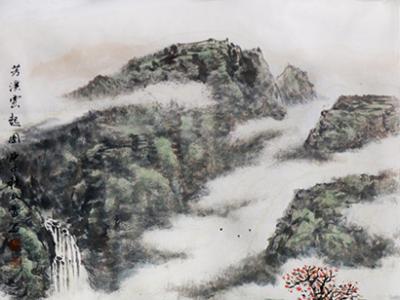 水墨繪新韻 濃情寫詩意——趙日雷山水畫入“喜迎二十大·禮贊新時代”成功美術館全國名家書畫展