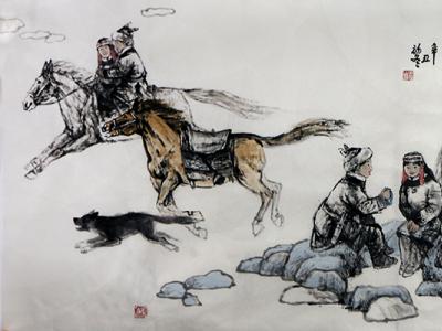 鄂鄉敘事 風月情深——黑河美協名譽主席姜榮慧作品入選“喜迎二十大·禮贊新時代”成功美術館全國名家書畫展