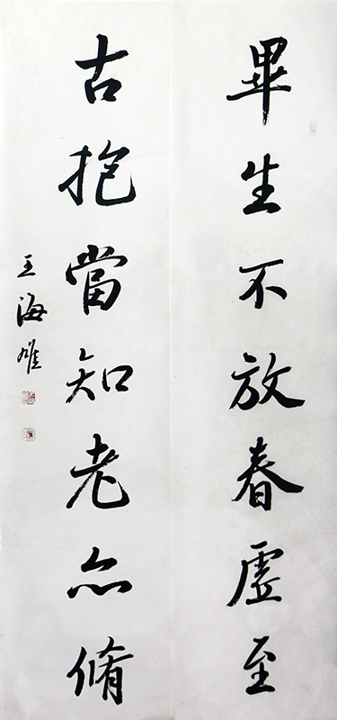 含蓄蘊藉 沖和之美——甘肅青年書協副主席王海雄先生作品入選“喜迎二十大·禮贊新時代”成功美術館全國名家書畫展