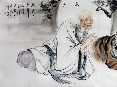 寫意質樸 悟道自然——高偉人物畫入展“喜迎二十大·禮贊新時代”成功美術館全國名家書畫展