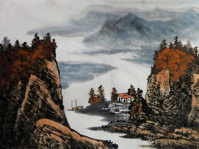 筆立山骨 艷增秋光——黃石市美協(xié)副主席唐盛軍作品入選“喜迎二十大·禮贊新時代”成功美術館全國名家書畫展