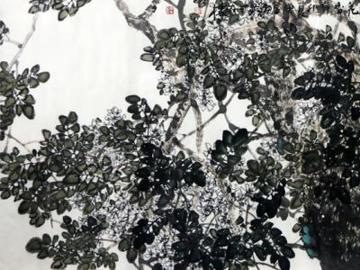 枝繁葉茂 林深花香——《西部成功書畫家》刊載侯庚金花鳥作品賞析