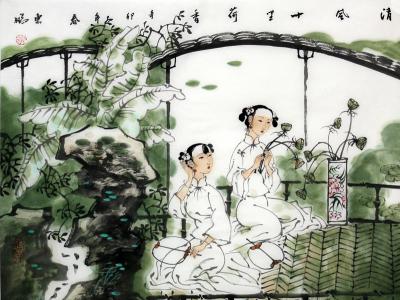 線寫其婉 圖繪其淑——黑龍江大學藝術學院副教授李東鵬先生作品（《西部成功書畫家》刊載）賞讀