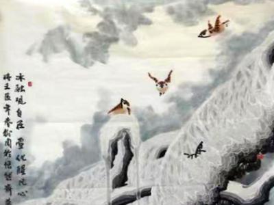 水墨輕盈 冰雪晶瑩——李樹周山水畫在《西部成功書畫家》刊載