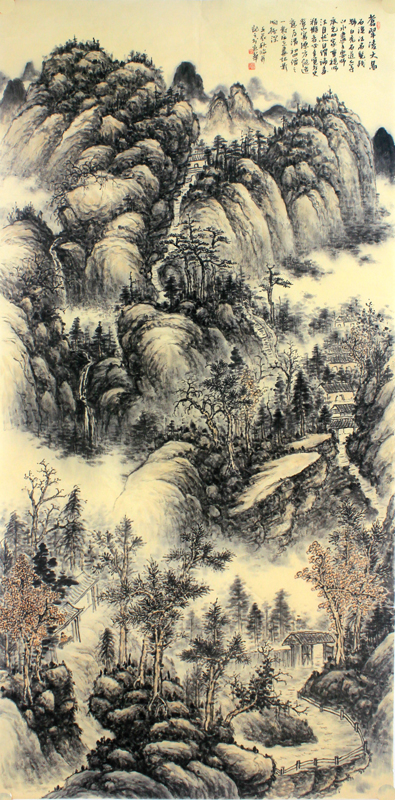 山水雄渾 花鳥清逸——《西部成功書畫家》刊載當代畫家郭保同先生作品賞析