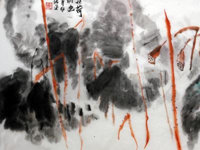 筆意爽利寫秋荷風骨——李新平花鳥畫將在《西部成功書畫家》刊載