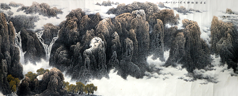 太行萬象 山河雪情——當(dāng)代著名山水畫家李明久先生作品（《西部成功書畫家》刊載）賞讀
