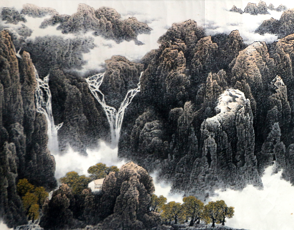 太行萬(wàn)象 山河雪情——當(dāng)代著名山水畫家李明久先生作品（《西部成功書畫家》刊載）賞讀