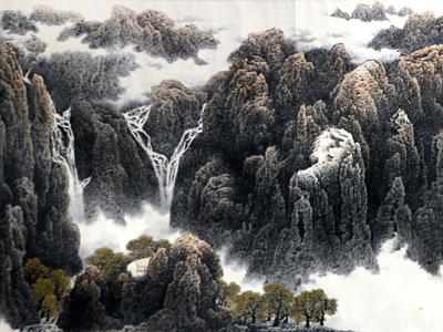 太行萬象 山河雪情——當代著名山水畫家李明久先生作品（《西部成功書畫家》刊載）賞讀