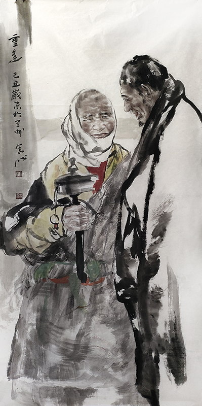 意筆傳神 形俱寫心——甘肅畫院院長王萬成先生作品（《西部成功書畫家》刊載）淺析