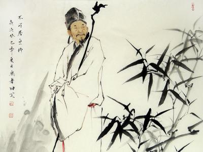 線構(gòu)之美 文氣之韻——《西部成功書畫家》刊載人物畫家田笑先生作品賞析