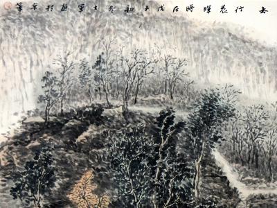 筆墨渾厚 山水樸茂——《西部成功書畫家》刊載滁州美協(xié)副主席梁士軍先生作品賞析