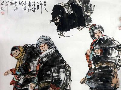 情系高原寫時代精神——甘肅畫院原院長李偉先生作品（成功美術(shù)館館藏名家作品癸卯賀新春線上展）賞析