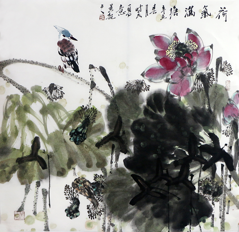 筆致盎然 畫蘊生機——四川美協主席梁時民先生作品（成功美術館館藏名家作品癸卯賀新春線上展）賞讀