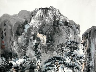 筆皴見骨 墨染生彩——《西部成功書畫家》刊載山東青年畫家李偉作品賞析