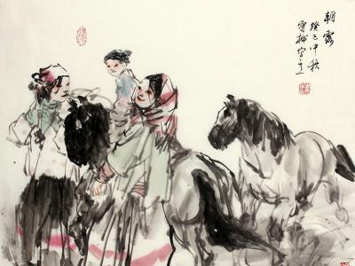 淳樸清新 自由靈動——《西部成功書畫家》刊載廣西美協理事李靈機人物畫賞析