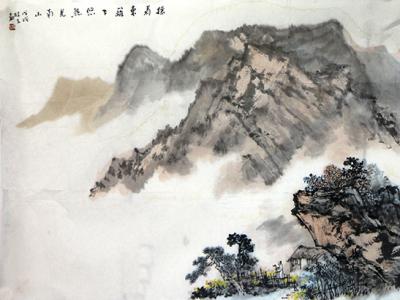 畫圖清空 幽美淡遠——《西部成功書畫家》刊載廈門美協秘書長林生作品賞析