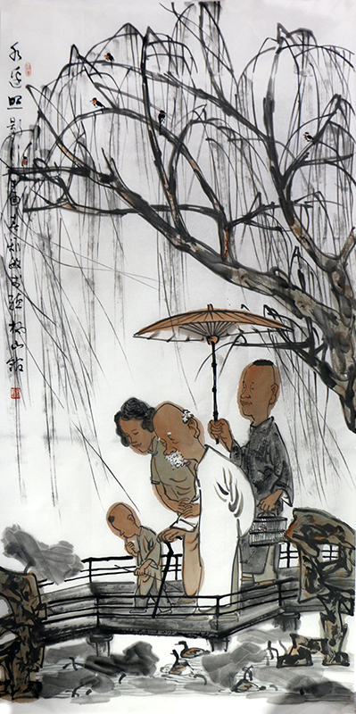 筆寫心畫 文脈傳承——蘇州國畫院名譽院長周矩敏先生作品（《西部成功書畫家》刊載）賞讀