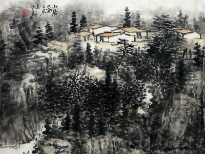 皴寫有致 淋漓生發(fā)——《西部成功書畫家》刊載當(dāng)代山水畫家駱旭放先生作品賞析