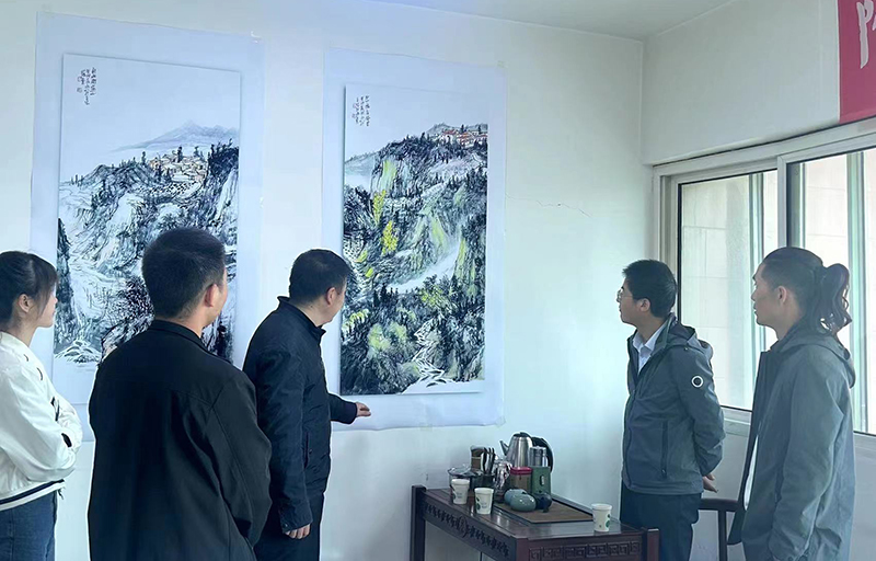 隴風(fēng)堂·中國畫工作室首期高研班開班授課