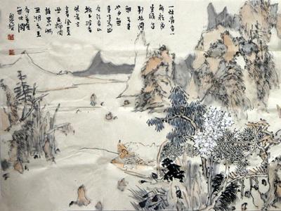 筆墨精練 山水清幽——《西部成功書畫家》刊載當代畫家裴開元先生作品賞析