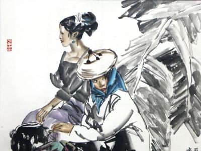 河水泱泱  斯民蒼蒼——李寶峰先生人物畫（《西部成功書畫家》刊載）讀后感