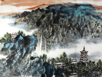 墨彩流韻 山水無言——孫德善先生參展“最美形象是勞動者·成功美術館全國名家書畫展”作品賞析