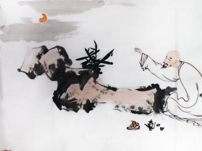 簡潔雅逸 筆墨傳神——劉靜河先生入選“最美形象是勞動者·成功美術館全國名家書畫展”作品賞析
