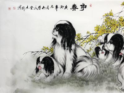 畫圖喻家園 春意撩心弦——《西部成功書畫家》刊載孫志剛先生作品賞析