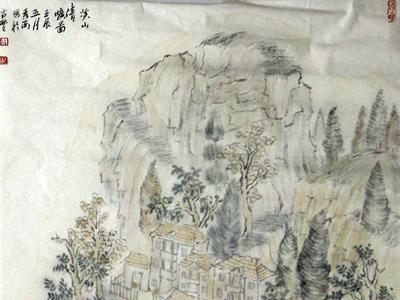 筆墨古樸 清雅秀麗——《西部成功書畫家》刊載汪秀南山水畫賞析
