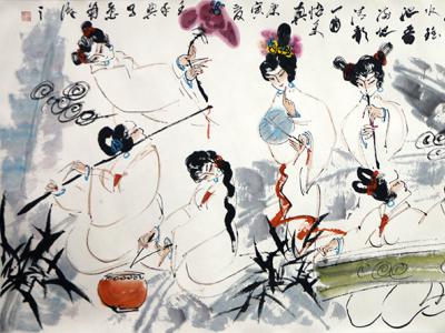 簡括自然 恣肆靈動——山東美協原主席王承典先生畫作（《西部成功書畫家》刊載）賞析