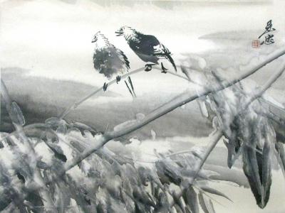筆賦新象 畫蘊詩心——《西部成功書畫家》刊載冰雪花鳥畫家王建忠先生畫作賞析