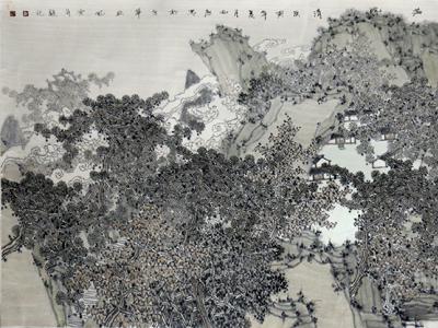 典雅蘊詩意 清新寄遠思——廣西美協理事尚原先生山水畫作（《西部成功書畫家》刊載）淺析