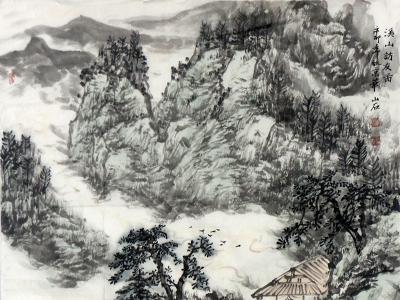 皴筆蒼厚 云心出岫——《西部成功書畫家》刊載德州美協(xié)主席吳山石先生畫作賞析