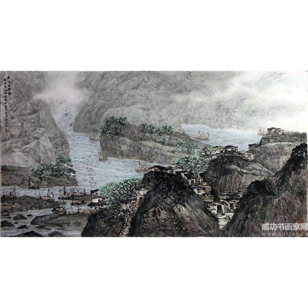 玉江峽關(guān)圖