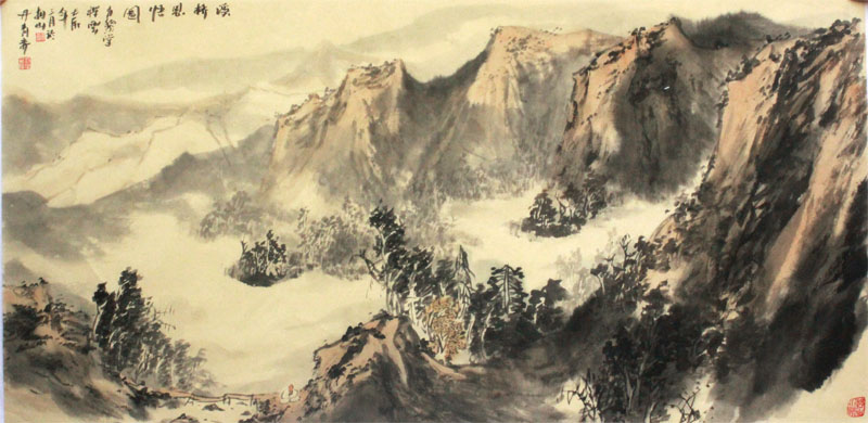 以禪悟畫 清明曠達——成功美術(shù)館館藏劉群先生山水畫讀后感