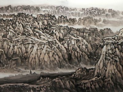 朔風寄古道 造化入筆端——賞讀隴上著名畫家郭文濤先生山水畫作（《西部成功書畫家》刊載）有感