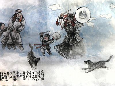 畫寫民俗 彰顯人文——黑河美協(xié)名譽主席姜榮慧先生畫作在“書寫新時代·丹青繪金 秋全國名家書畫邀請展”展出