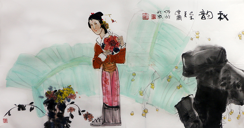 生動傳神 意境清雅——《西部成功書畫家》刊載張建崗先生人物畫欣賞