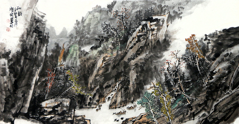 縱情馳騁 靜寂邈遠——湖南美協副主席楊國平先生作品（《西部成功書畫家》刊載）賞讀