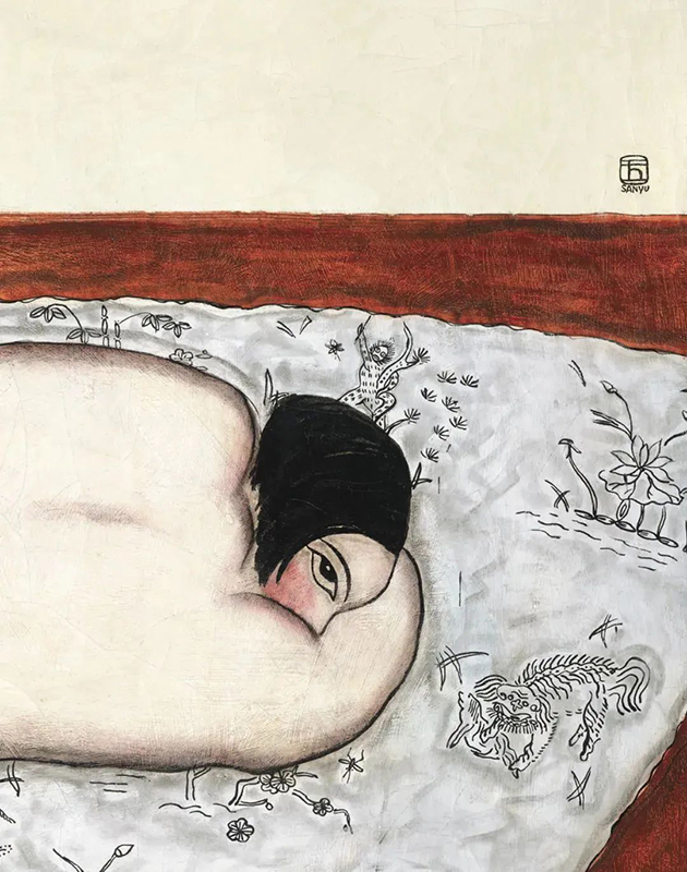 常玉又一件億元作品！《花毯上的側臥裸女》佳士得秋拍以1.87億港元成交！