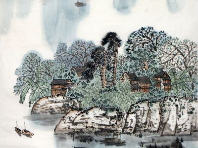 筆墨承古意 構圖蘊詩境——《西部成功書畫家》刊載當代畫家王玉池先生國畫欣賞