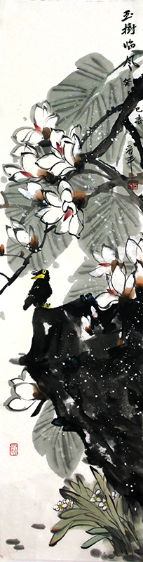 草木寄高潔 花鳥蘊詩情——山西美協副主席徐晉平先生作品（《西部成功書畫家》刊載）簡析
