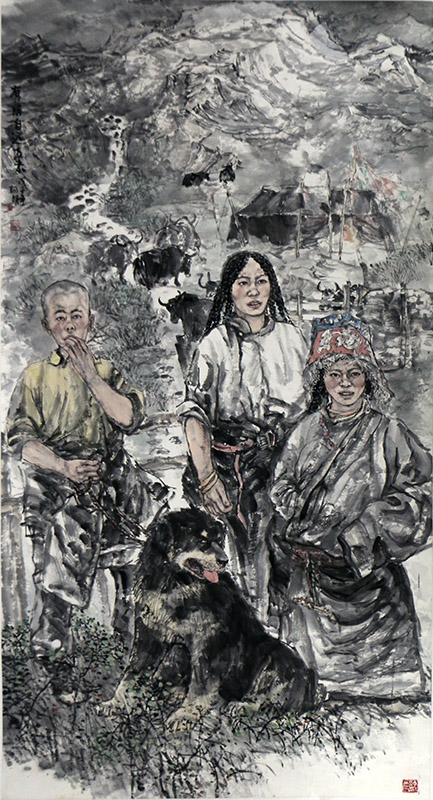 取象生動   寄寓鄉情——青海美協副主席楊明先生畫作（《西部成功書畫家》刊載）賞讀
