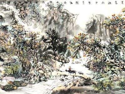 山野芊蔚 田園韶秀——海南美協原副主席游桂光先生畫作（《西部成功書畫家》刊載）賞讀