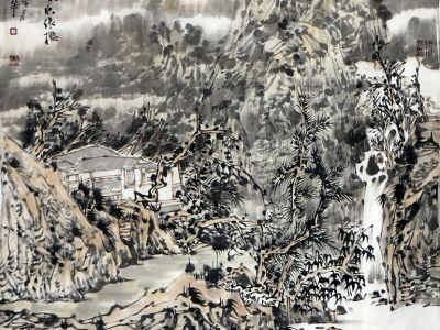 師法自然 古樸清逸——《西部成功書畫家》刊載王士生先生山水畫賞析