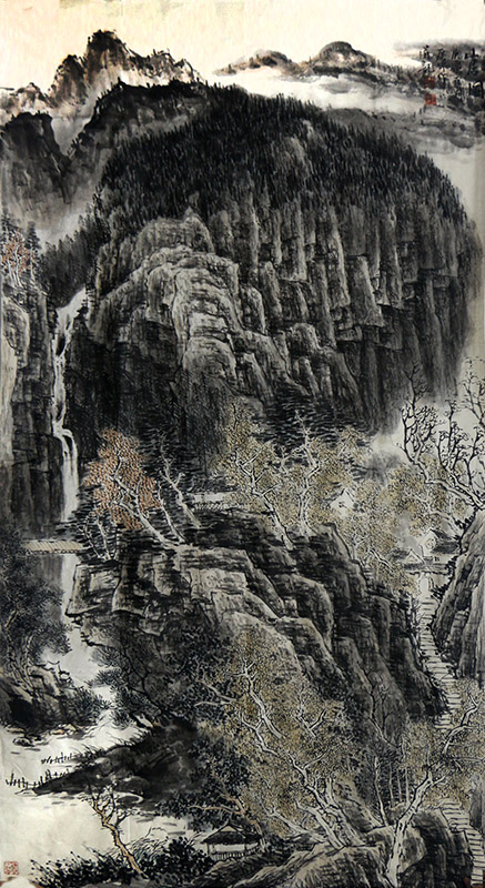 縱橫現山河 點染生氣象——《西部成功書畫家》刊載薛廣宇作品賞析